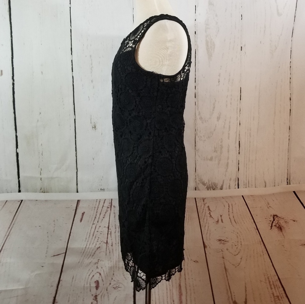 MUD PIE Mallory Crochet Dress Black - Picture 3 of 8